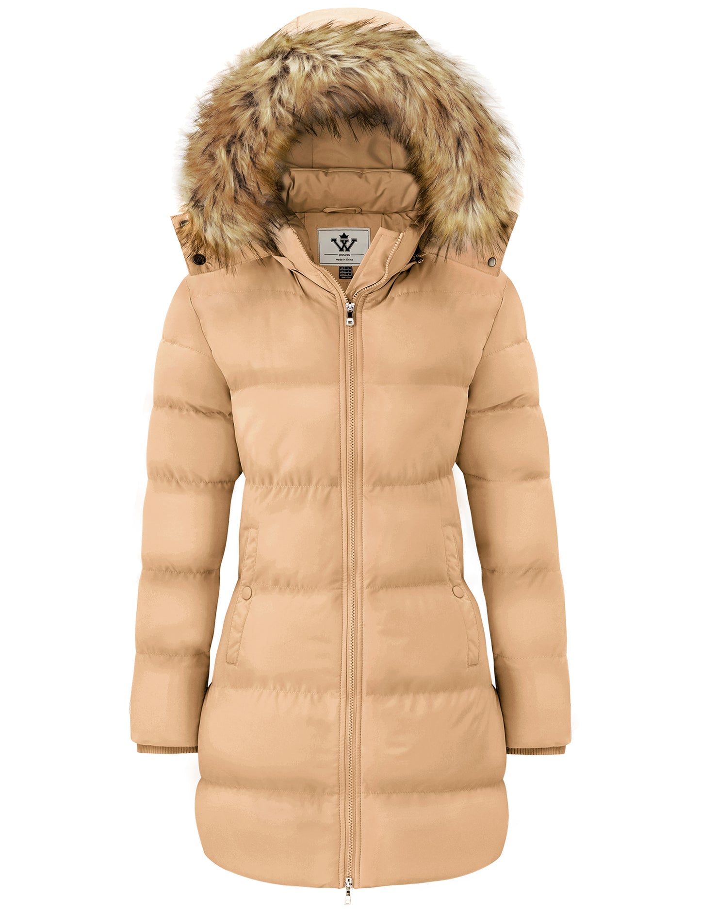 WenVen Women's Winter Puffer Coat