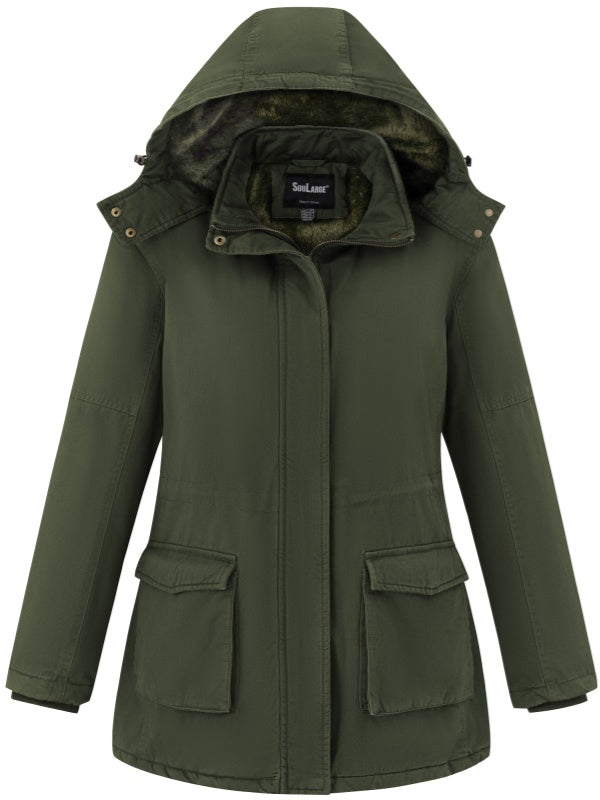 Soularge Women's Winter Parka Jacket
