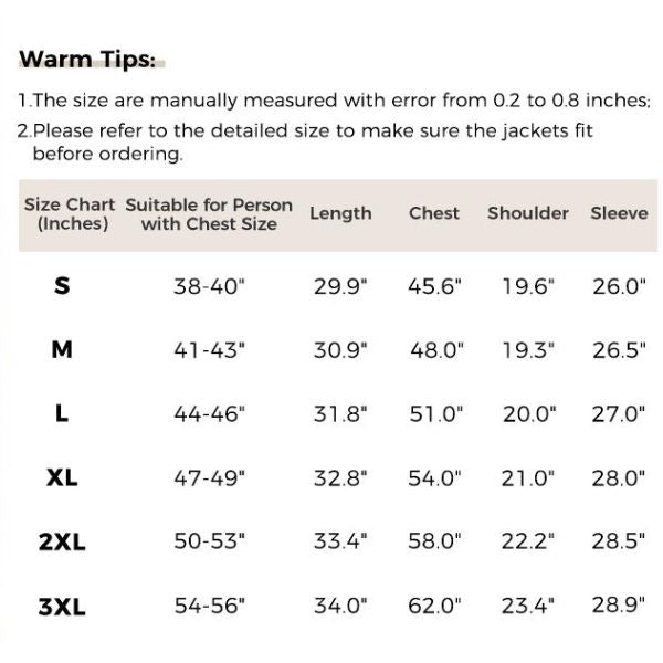 Men's Winter Thicken Cotton Parka Jacket Warm Coat