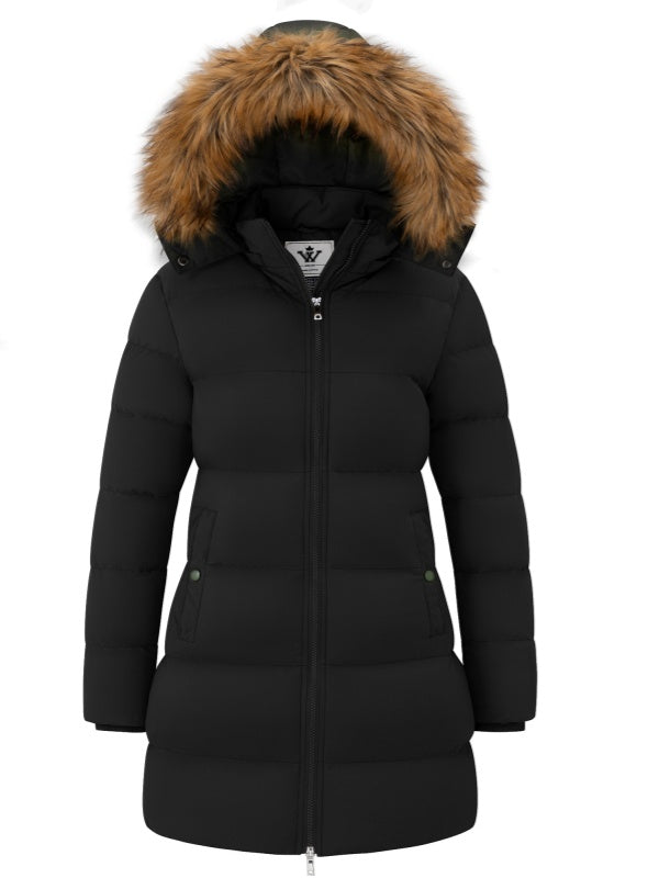 WenVen Women's Winter Puffer Coat