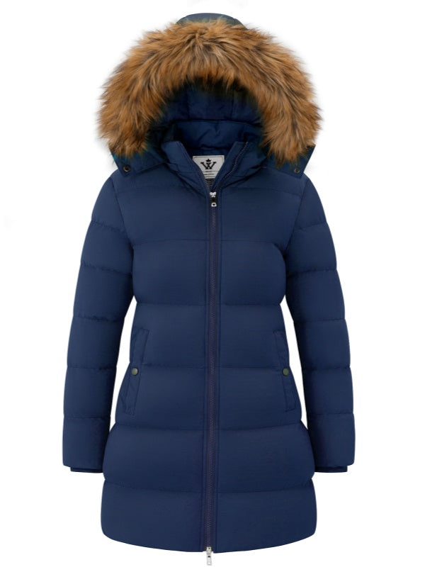 WenVen Women's Winter Puffer Coat