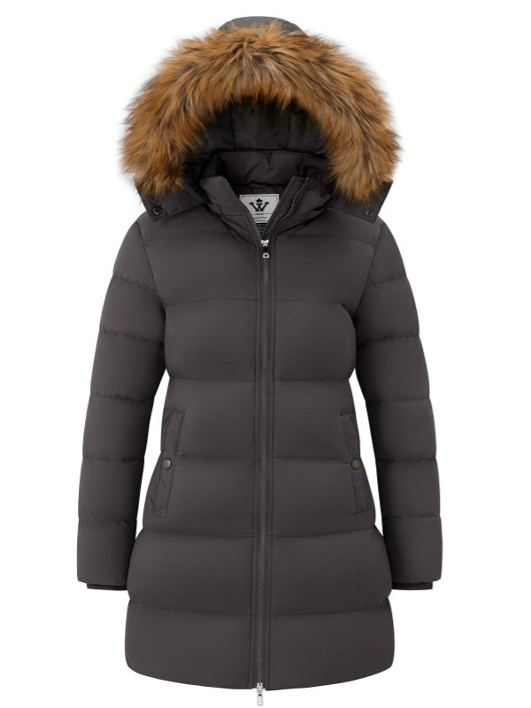 WenVen Women's Winter Puffer Coat