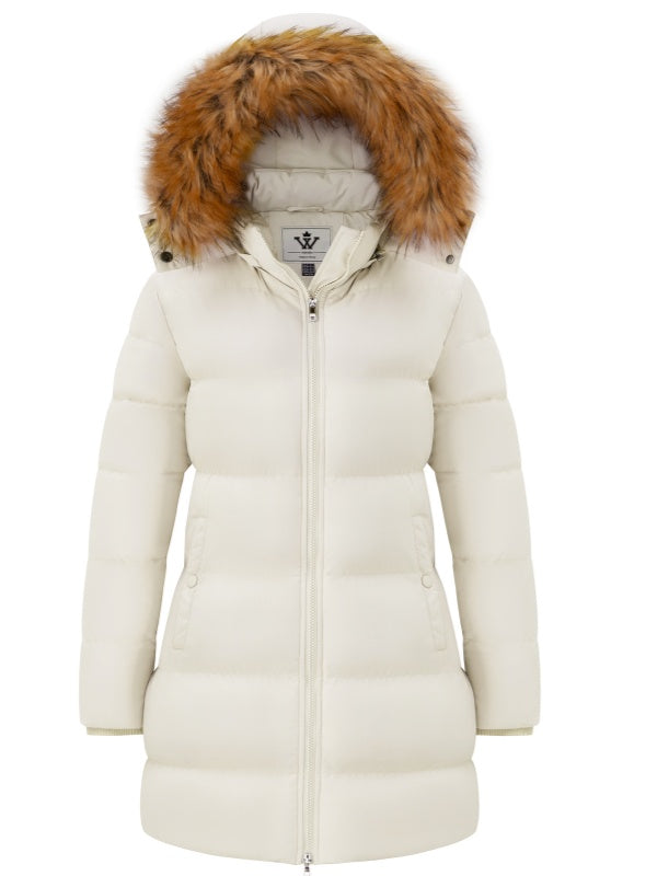 WenVen Women's Winter Puffer Coat
