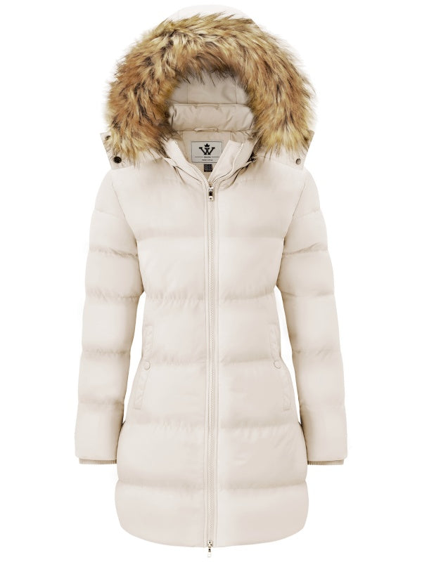 WenVen Women's Winter Puffer Coat