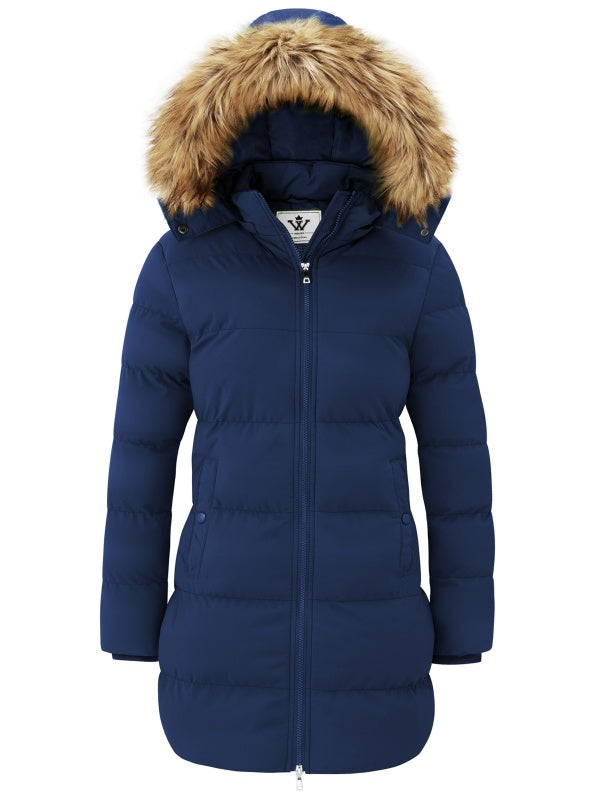 WenVen Women's Winter Puffer Coat