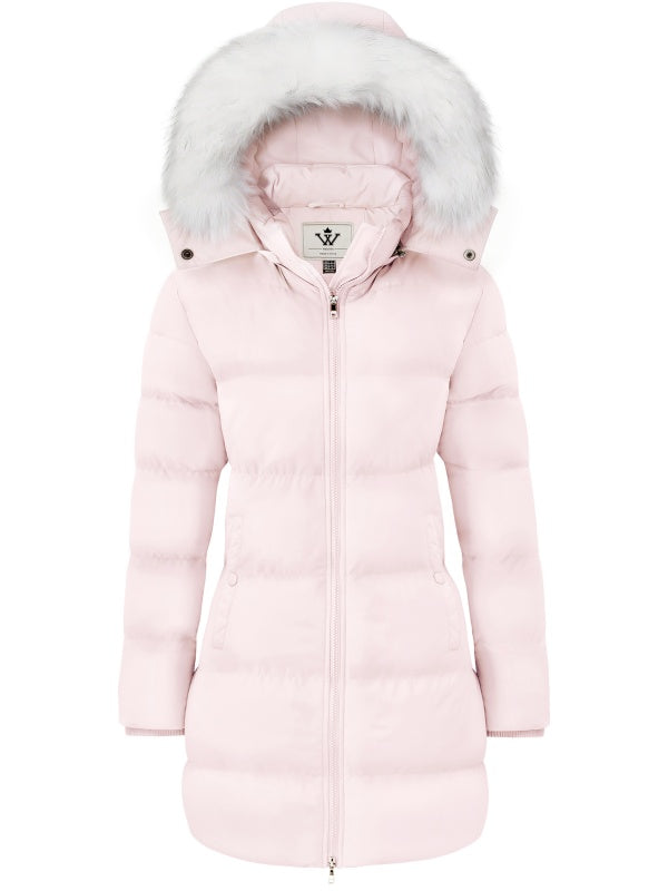 WenVen Women's Winter Puffer Coat