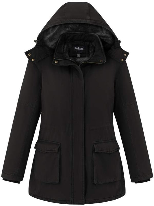 Soularge Women's Winter Parka Jacket