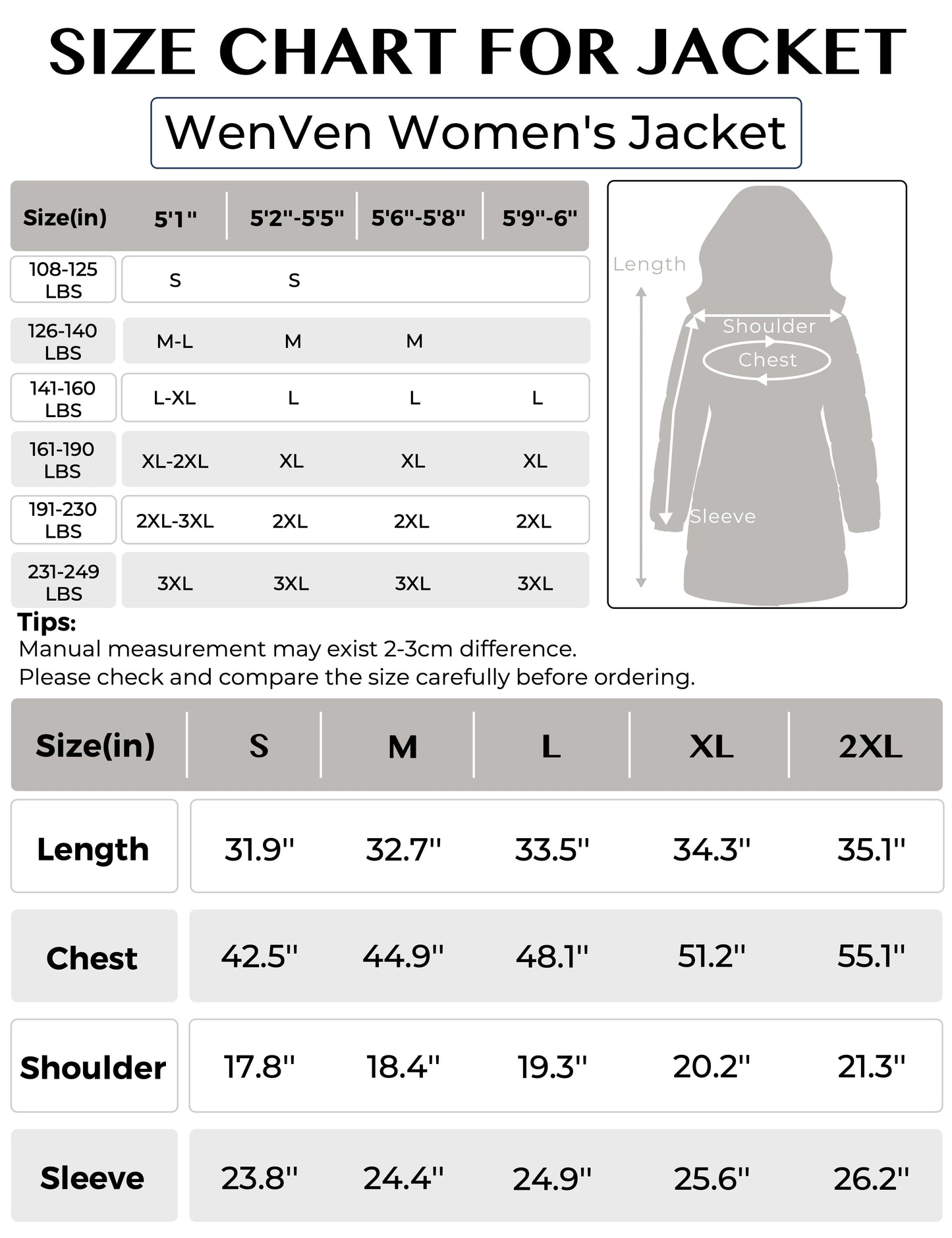 Ampake Women's Warm Thickened Parka Coat Winter Puffer Jacket with Removable Hood