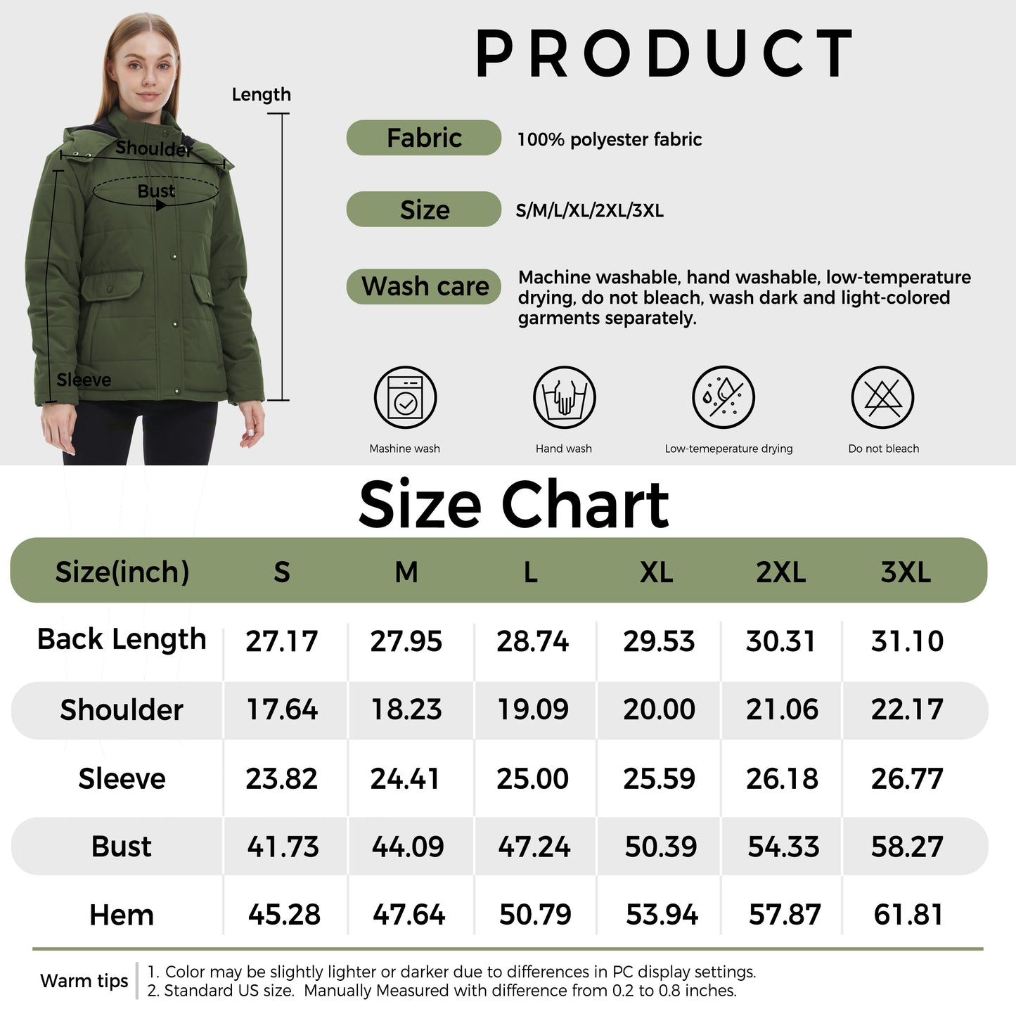 Women's Puffer Coats Waterproof Winter Coats Quilted Bubble Jacket