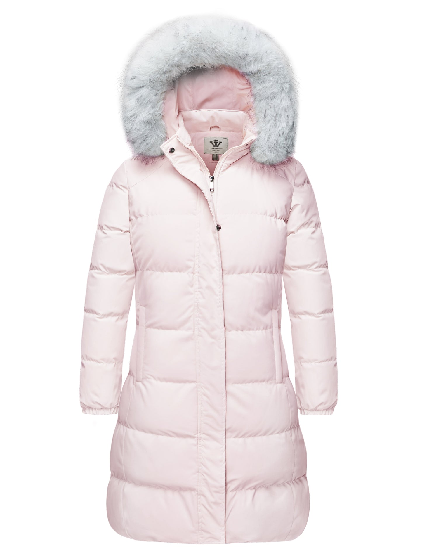 WenVen Women's Winter Long Puffer Coat Waterproof Warm Parka Jacket