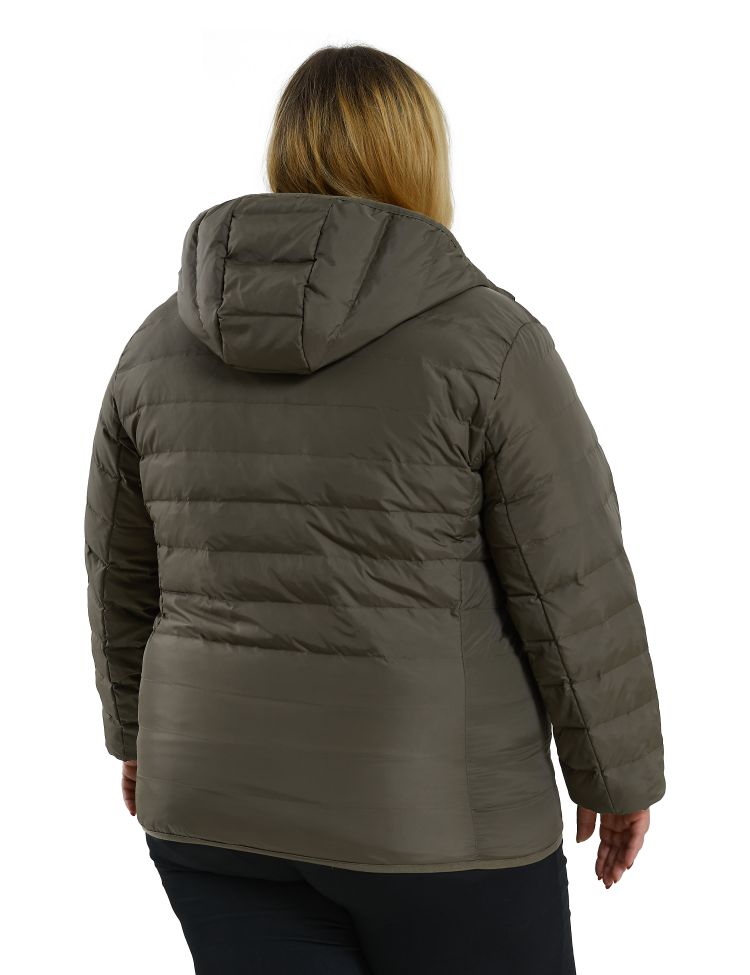 Soularge Women's Plus Size Winter Packable Lightweight Down Coat