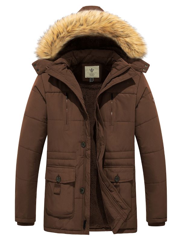 Men's Winter Coat Warm Parka Jacket