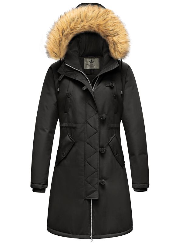 Women's Waterproof Winter Puffer Jacket Thicken Parka Coat