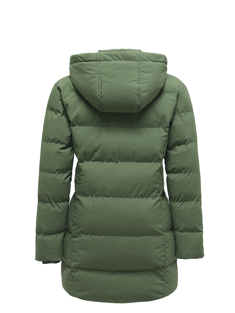 Women's Winter Coat Warm Puffer Jacket Windproof Puffer Coat