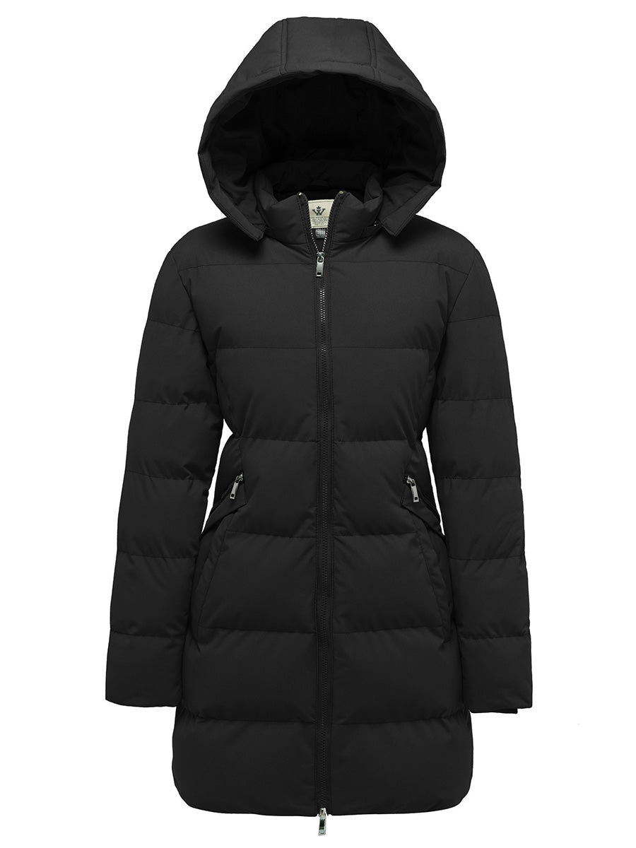 Women's Winter Coat Warm Puffer Jacket Windproof Puffer Coat